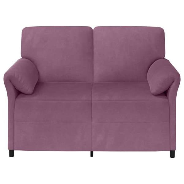 Maison Exclusive - Sofa 2 pladser Purpur Velour