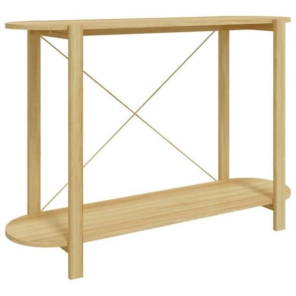 Maison Exclusive - Konsolbord 110x38x75 cm Ingenjörsträ
