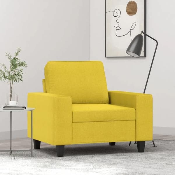 Maison Exclusive - Lys gul stol 60 cm Stof