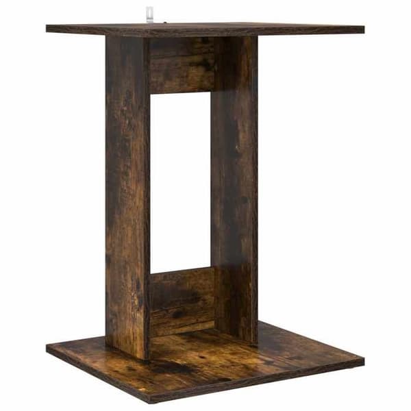 Sidebord - MAISON EXCLUSIVE - Røget eg - Ingeniørtræ - Rektangulær 45x40x62,5 cm - Indendørs Rökt ek