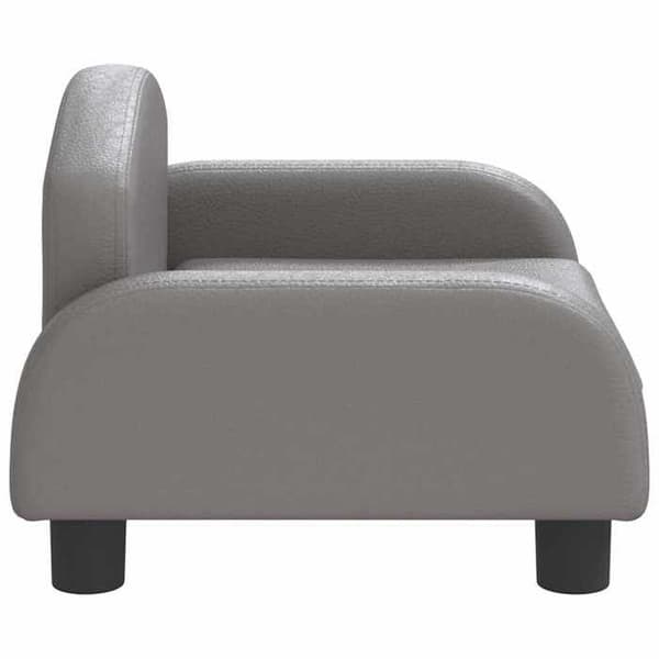 Maison Exclusive - Hundsäng grå 50x40x30 cm i konstläder grå