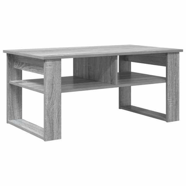 Bord - EKSKLUSIV HUS - 96 x 54 x 44 cm - Sonoma Grå - Ingeniørtræ - Rektangulær Gris Sonoma