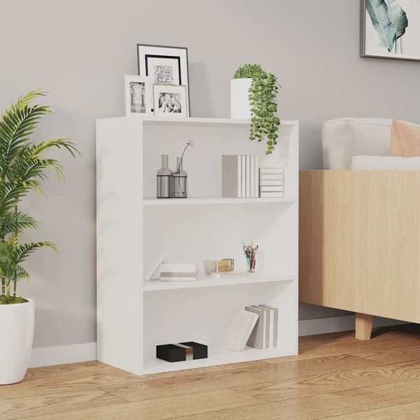 Maison Exclusive - Väggmonterad garderob Vit 69,5x32,5x90 cm Vit