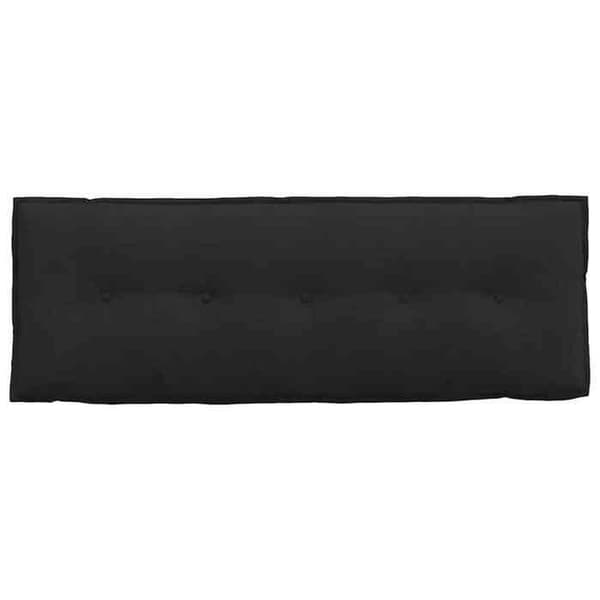 Maison Exclusive - Sort Rygpude 140 x 50 cm Mikrofiberstof