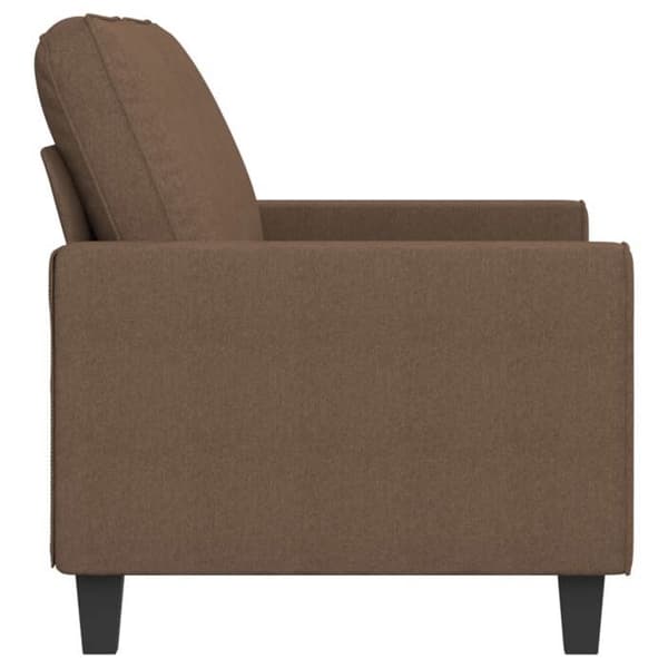 Maison Exclusive - Soffa 2-sits Brun 140 cm Tyg
