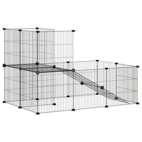 Burar & hönshus - Maison Exclusive - 20 paneler - 35x35 cm per panel - Pulverlackerad stål