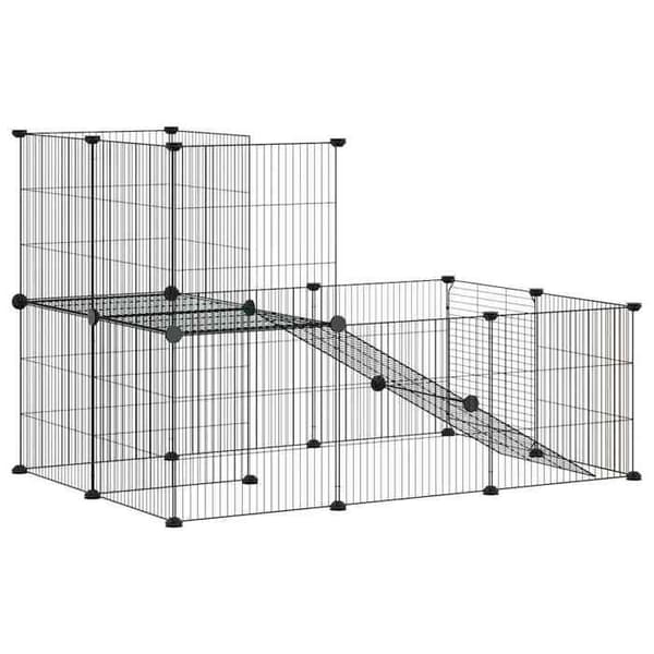 Kasser & bure - Maison Exclusive - 20 paneler - 35x35 cm pr. panel - Pulverlakeret stål