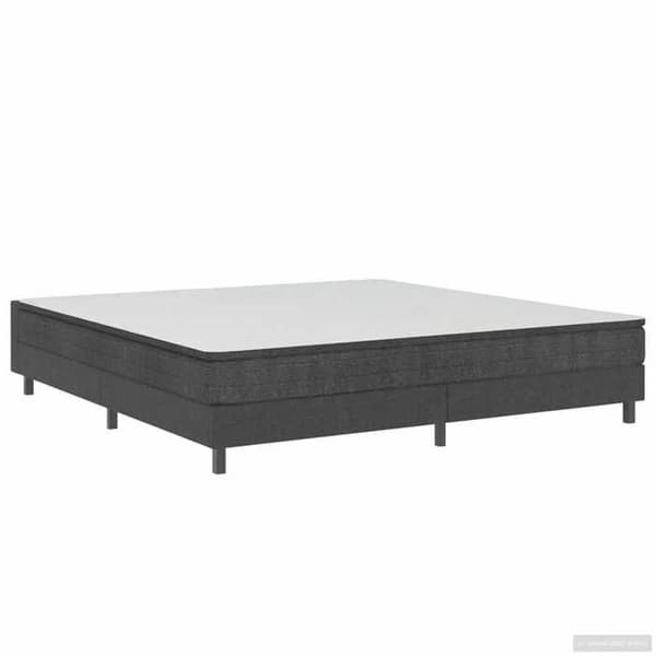 Maison Exclusive - Sängyn lattiapalkki ilman patjaa harmaa kangas 180x200 cm Grå