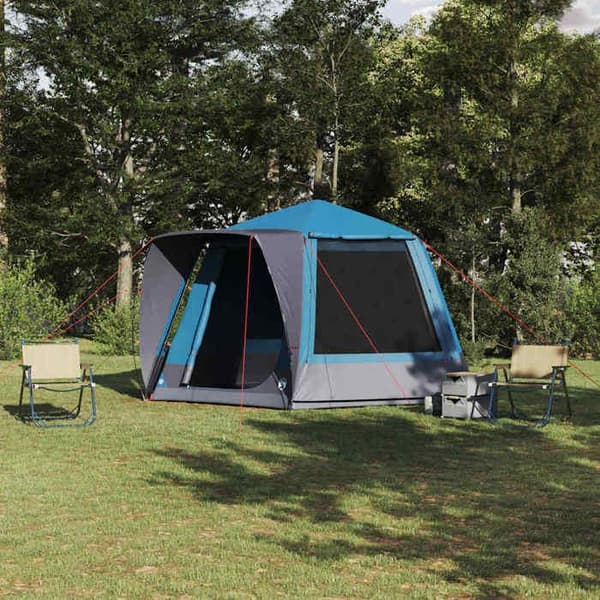 Maison Exclusive - Campingtelt Cabane Bleu 420 x 420 x 227 cm Polyester