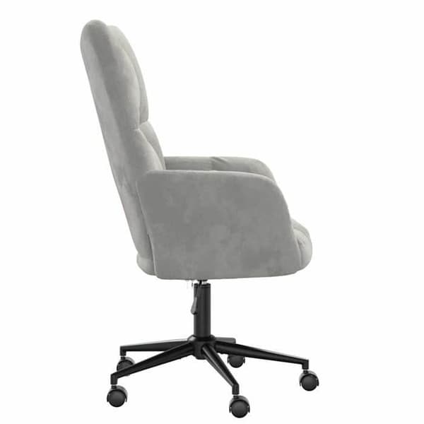 Maison Exclusive - Ljusgrå Velour Relaxstol
