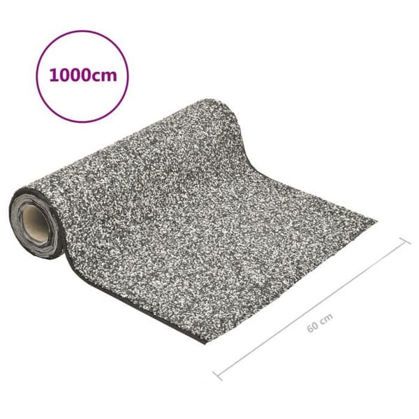 Stenbelægning have - Eksklusiv Hus - Grå - 1000x60 cm - 4,5 mm grå