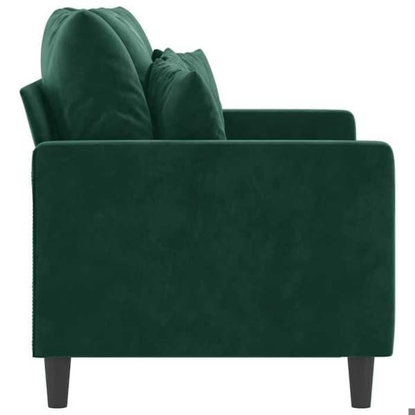 Maison Exclusive - Tumma vihreä 2-paikkainen sohva 120 cm Sametti