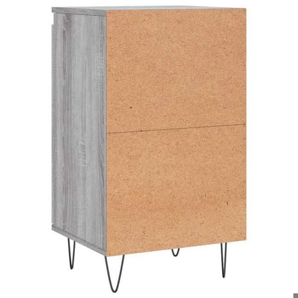 Maison Exclusive - Buffé Sonoma Grå 40x35x70 cm Ingenjörsträ