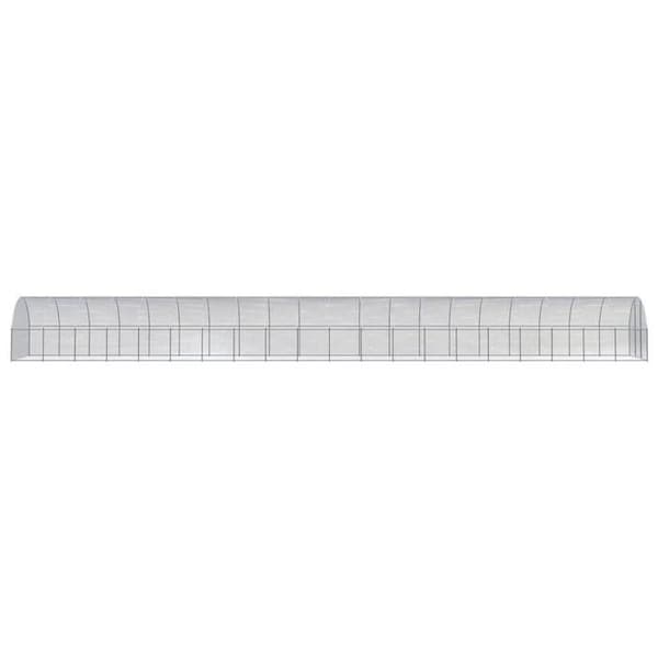 Maison Exclusive - Ulkokanala 3x20x2 m Galvanoitu teräs silver-