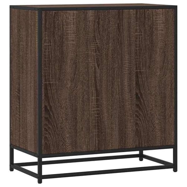 Maison Exclusive - Buffé ek brun 68x35x76 cm ingenjörsträ
