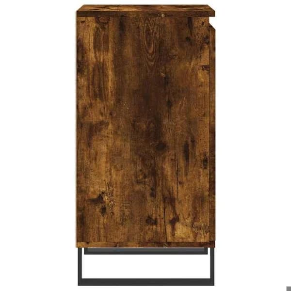 Maison Exclusive - Buffé i rökig ek 40x35x70 cm ingenjörsträ