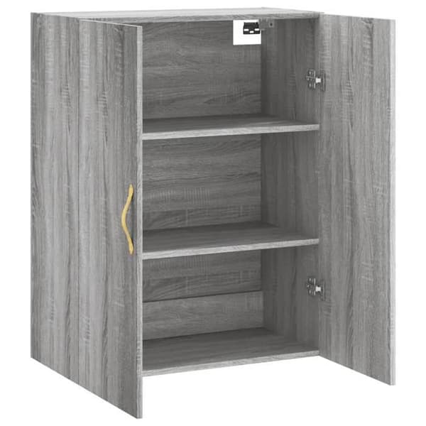 Maison Exclusive - Väggskåp sonoma grå 69,5x34x90 cm
