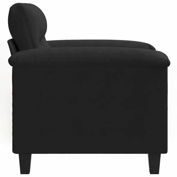 Maison Exclusive - Sort sofa stol 60 cm mikrofiber stof