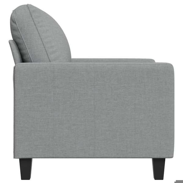 Maison Exclusive - Vaaleanharmaa nojatuoli 60 cm Kangas