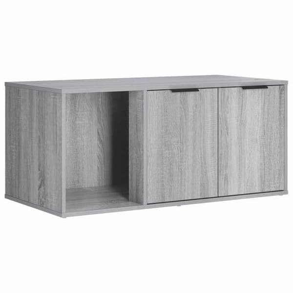 Maison Exclusive - Möbel för kattlåda Sonoma grå 100 x 49 x 45 cm Sonoma grå