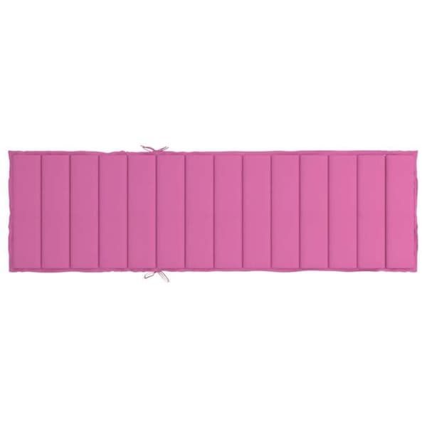 Maison Exclusive - Långfårskudde rosa oxfordtyg Rose
