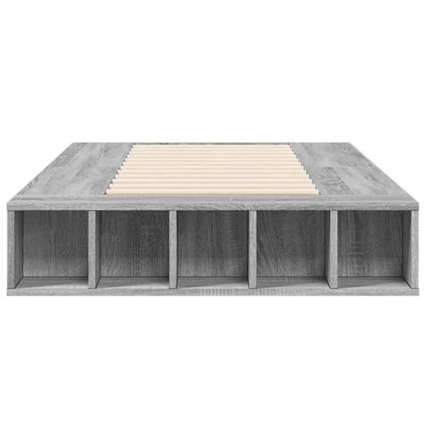 Maison Exclusive - Sengestel uden madras sonoma grå 75x190 cm