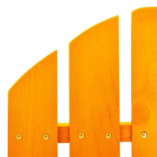 Maison Exclusive - Adirondack-puutuoli oranssi puutarhaan