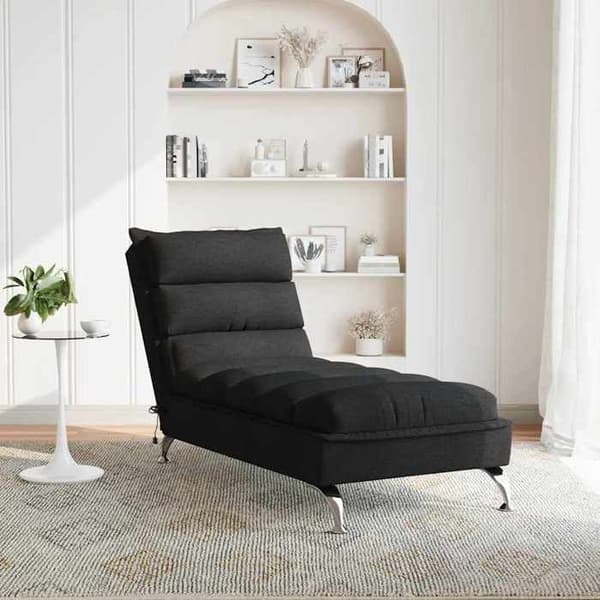 Maison Exclusive - Massage liggestol med sorte stofpuder