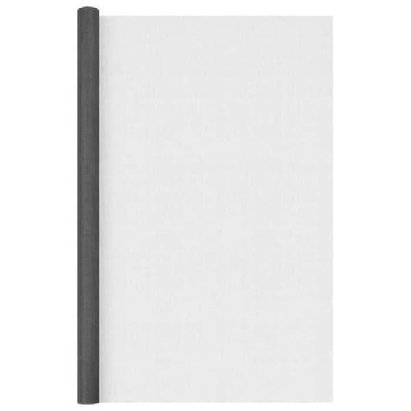 Maison Exclusive - Skærm i glasfiber 100x2000 cm Sort Svart