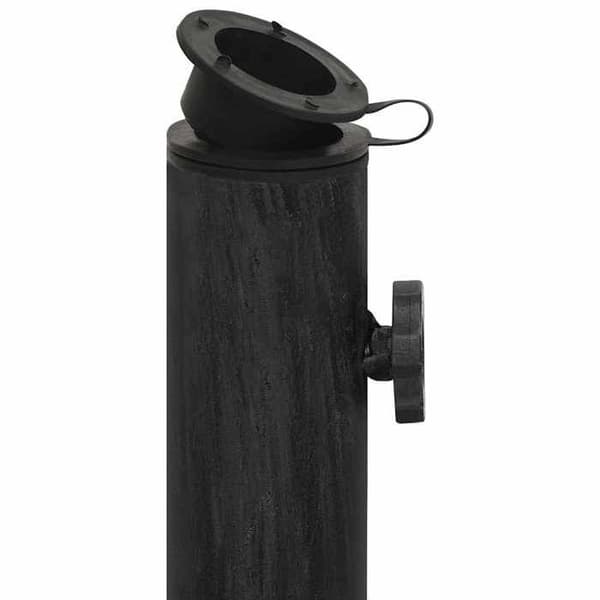 Maison Exclusive - Sort parasolfod 44x44x32 cm Gussejern