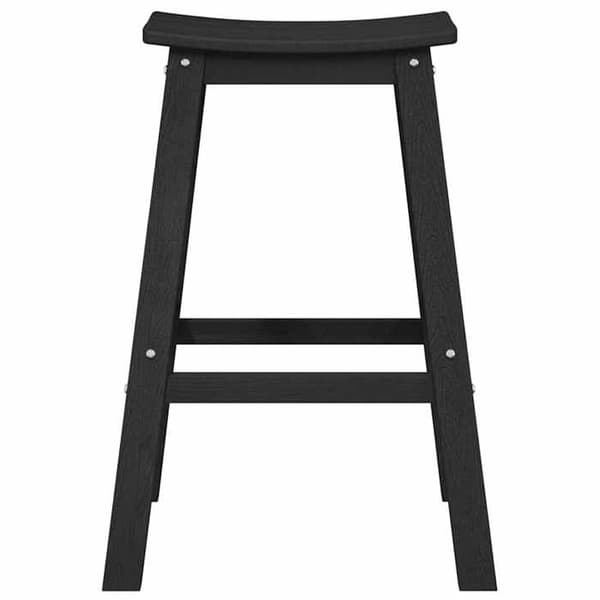 Maison Exclusive - Havebar sæt 4 pc Sort HDPE Svart