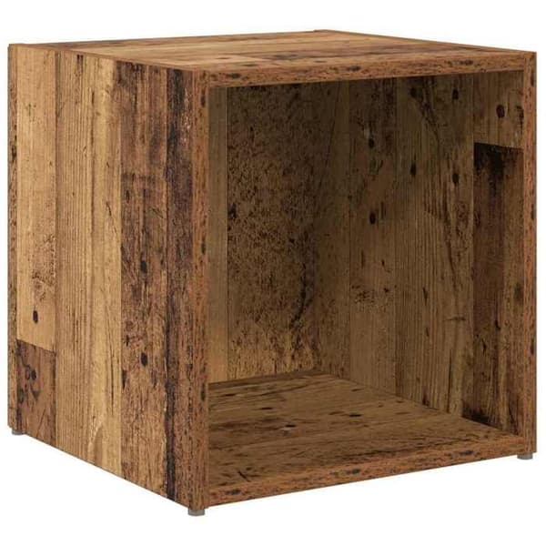 TV-möbel - EXKLUSIV HEM - 6-delars set - Ingenjörsträ - Brun - Modern väggdesign