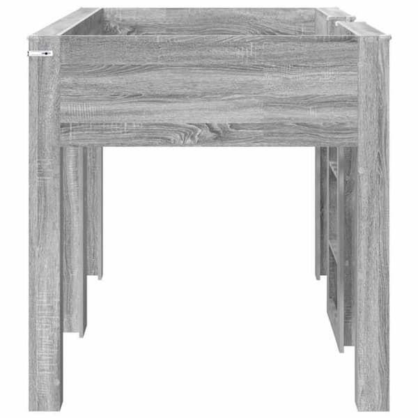 Maison Exclusive - Bunk säng för barn Grå Sonoma 100 x 200 cm