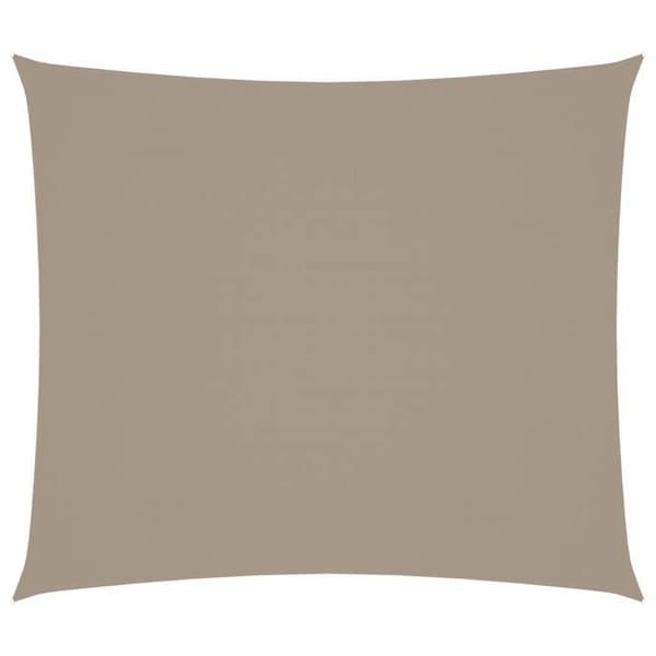 Maison Exclusive - Oxford stof parasoldug rektangulær 2,5x3 m taupe Mol