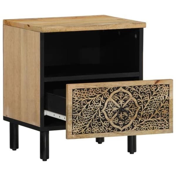 Maison Exclusive - Natbord 40x33x46 cm Solid mango træ