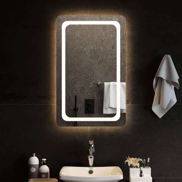 Maison Exclusive - LED-badrumsspegel 50x80 cm