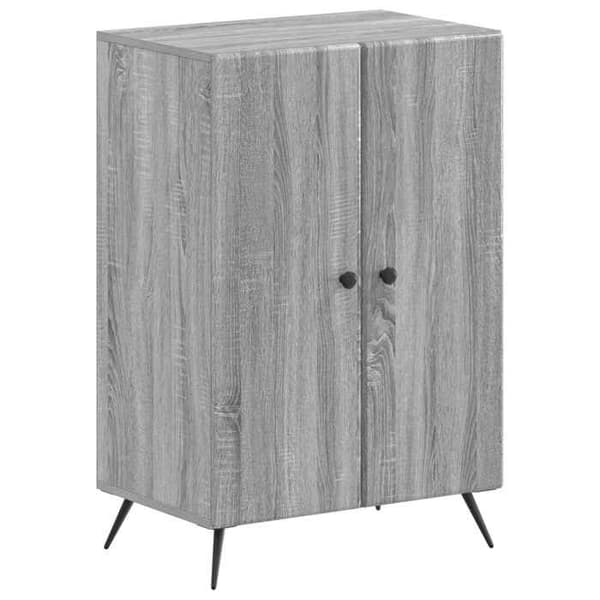 Maison Exclusive - Kenkäkaappi BREDA 59,5 x 39,5 x 90 cm Sonoma harmaa Sonoma grå