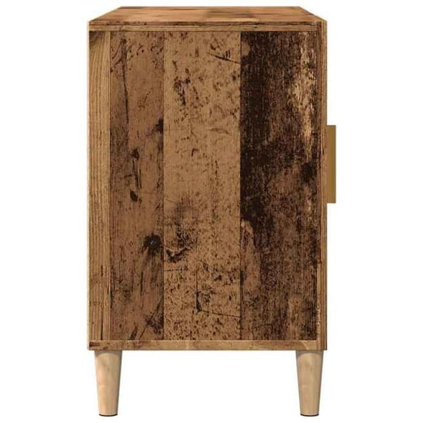 Maison Exclusive - Buffé gammalt trä 100x36x60 cm ingenjörsträ