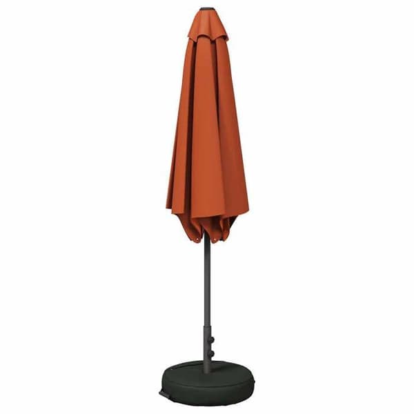 Maison Exclusive - Trädgårdsparasol med bas 270 x 270 cm Polyester