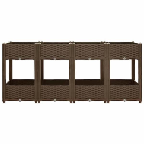 Maison Exclusive - Hög säng 160x40x71 cm Polypropylen