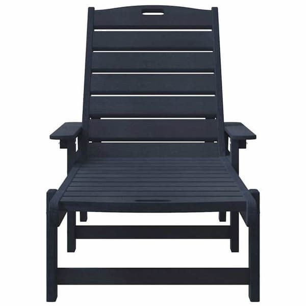 Maison Exclusive - Transat Blå marine HDPE marinblå