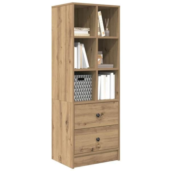 Buffé hög - EXKLUSIVT HUS - 45,5×34×127 cm - Ingenjörsträ - Nutida - Brun