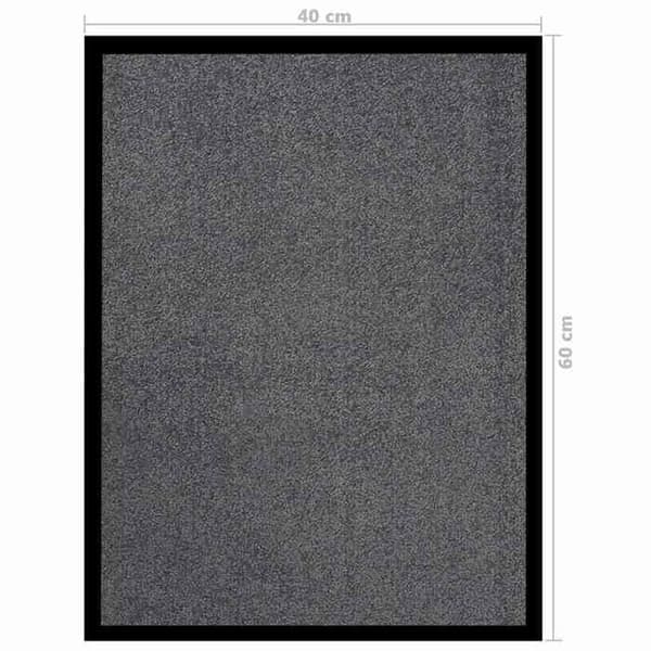 Maison Exclusive - Antracitmatta 40x60 cm