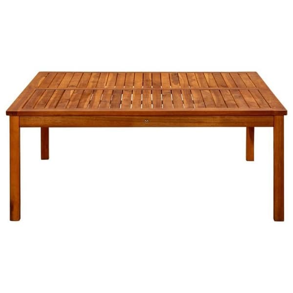 Maison Exclusive - Trädgårdssoffbord 110x110x45 cm Solid akaciaträ