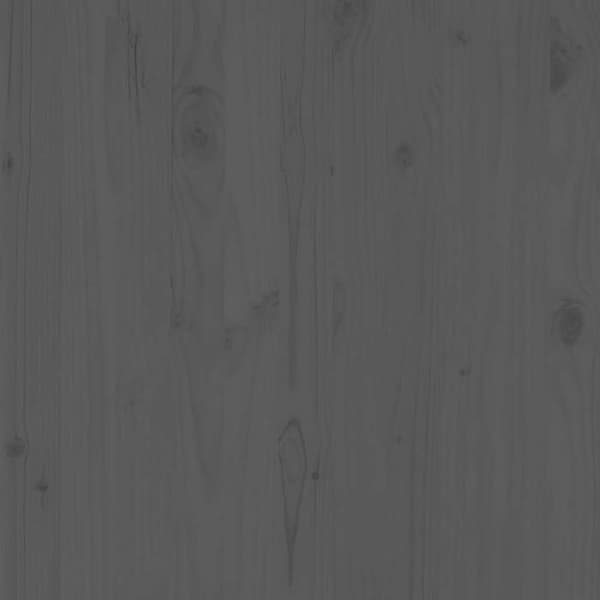 Maison Exclusive - Central trädgårdssoffa med kuddar i antracitgrå Kolgrå