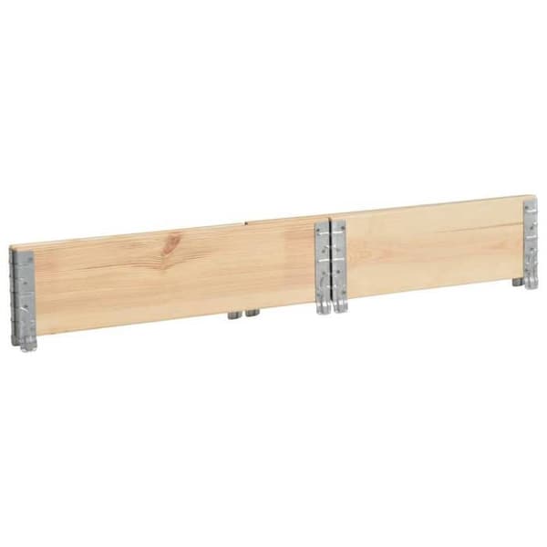 Maison Exclusive - Upphöjd planteringslåda 60x80 cm i solid furu