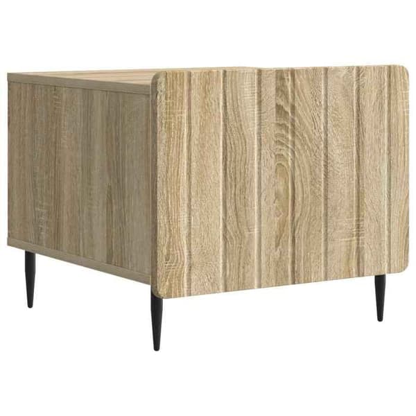 Maison Exclusive - Sofabord Egetræ Sonoma 49 x 50 x 42 cm Ingeniørtræ