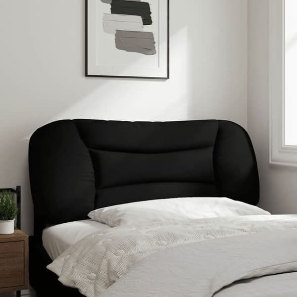 Hovedgærde - MAISON EXCLUSIVE - Hvar - Sort - 100 cm - Polystyren fyld Svart