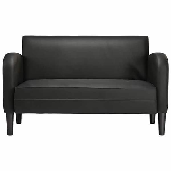 Maison Exclusive - Sort 110 cm sofa med kunstlæder
