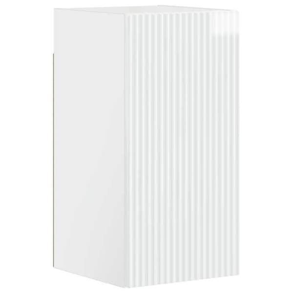 Maison Exclusive - Väggmonterad badrumsskåp ARNHEM Blank vit